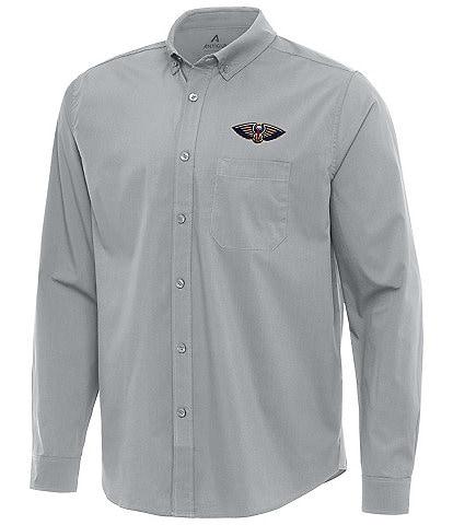 Antigua NBA Western Conference Flight Long Sleeve Woven Shirt