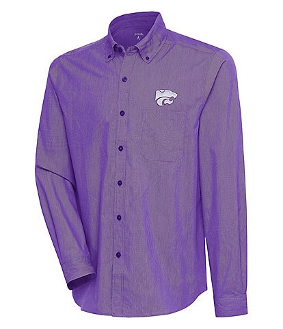 Antigua NCAA Big 12 Compression Long Sleeve Woven Shirt