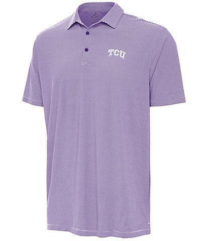 Antigua NCAA Big 12 Twine Short Sleeve Polo Shirt