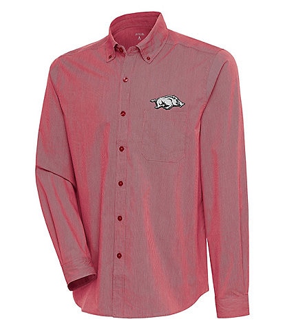 Antigua NCAA SEC Compression Long Sleeve Woven Shirt