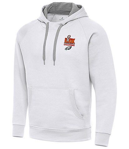 Antigua NFL Philadelphia Eagles Super Bowl 59 Champs Victory Hoodie