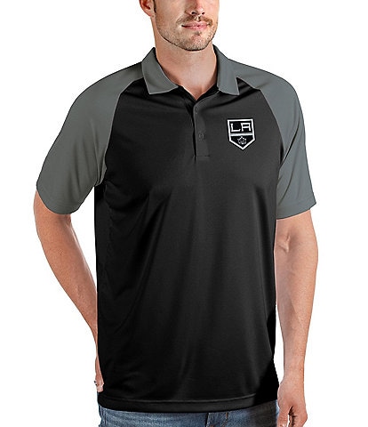 Antigua NHL Western Conference Nova Short-Sleeve Colorblock Polo Shirt
