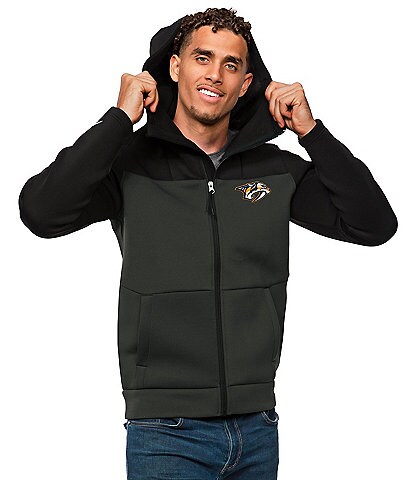 Antigua NHL Western Conference Protect Full-Zip Hoodie
