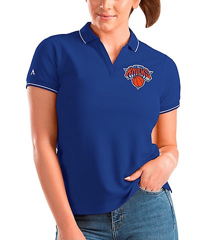 Antigua Women's NBA Eastern Conference Affluent Short-Sleeve Polo Shirt