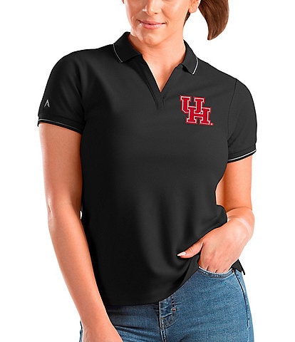 Antigua Women's NCAA AAC Affluent Short Sleeve Polo Shirt
