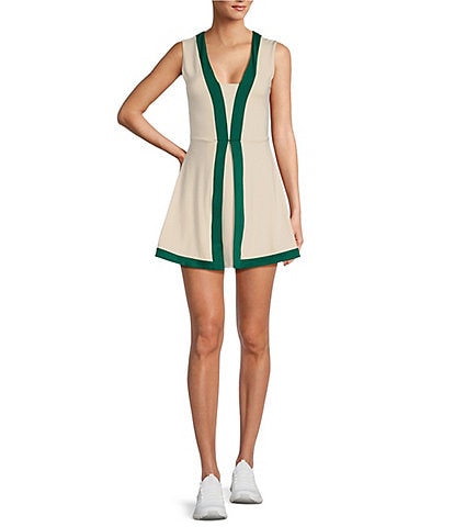 Antonio Melani Active On-The-Line Tennis Built-In Short Mini Dress