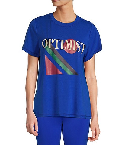 Antonio Melani Active Optimist Short Sleeve Relaxed Fit Top