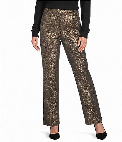 Antonio Melani Alani Metallic Jacquard Pants