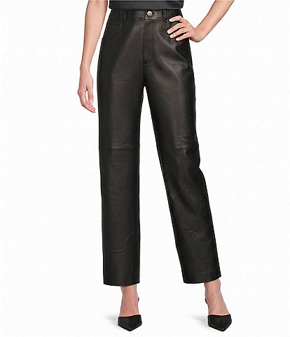 Antonio Melani Audrey Genuine Leather Pants