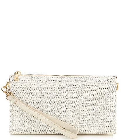 Antonio Melani Ava Metallic Clutch Crossbody Bag