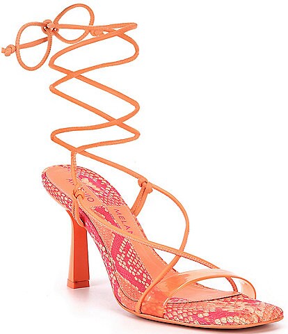 Antonio Melani Barden Lace-Up Dress Sandals