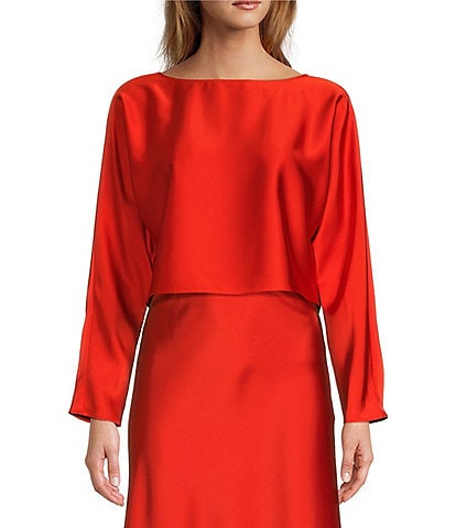 Red dress tops online