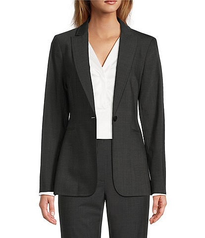 Antonio Melani Brenda Peaked Lapel Collar Blazer