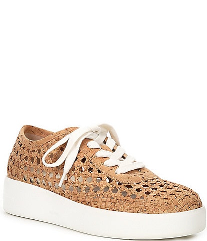 Antonio Melani Brewster Woven Lace-Up Sneakers