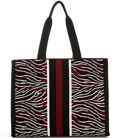 Antonio Melani Brooklyn Zebra Shopper Tote Bag