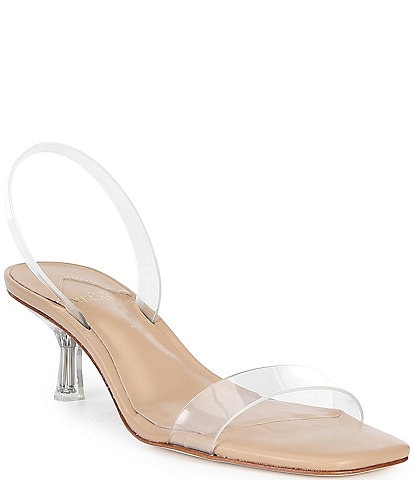 Antonio Melani Bryce Two Vinyl Slingback Sandals