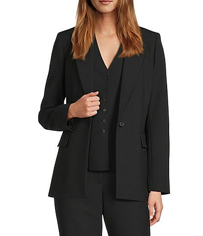 Antonio Melani Cassidee Long Sleeve Notched Lapel Blazer