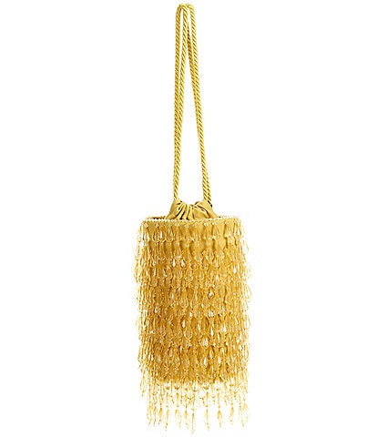 Antonio Melani Chandie Beaded Bucket Bag