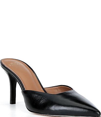 Antonio Melani Clover Glossy Leather Dress Sandals