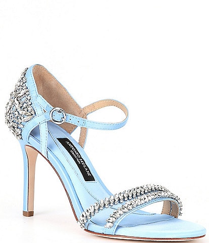 Antonio Melani Collection Luna Crystal Embellished Dress Sandals