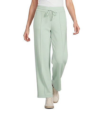 Antonio Melani Coordinating Active Drawstring Wide Leg Sweatpants