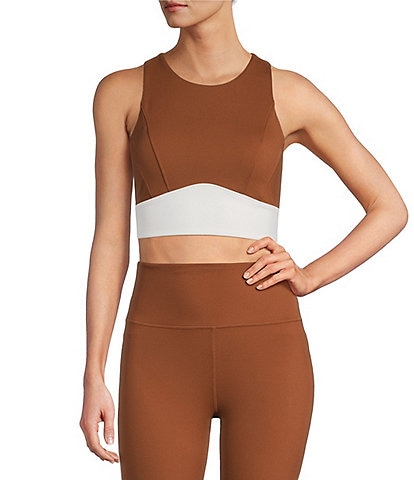 Antonio Melani Coordinating Active High Impact Scoop Neck Sports Bra