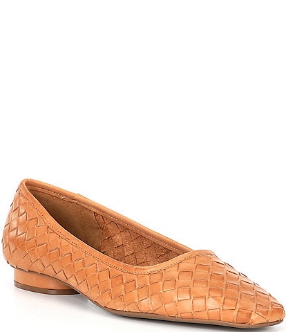 Antonio Melani Deacon Woven Leather Ballet Flats