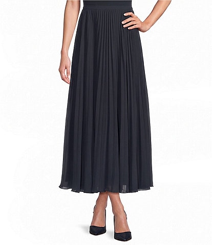 Antonio Melani Divinity Pleated Maxi Skirt