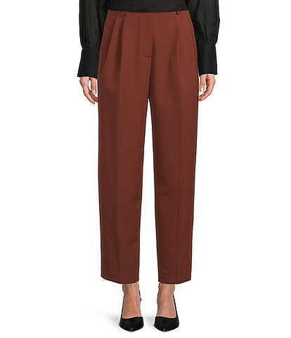 Antonio Melani Emery Double Pleated Cropped Pants