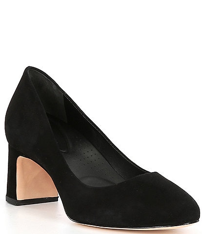 Antonio Melani Emme Leather and Suede Dress Pumps