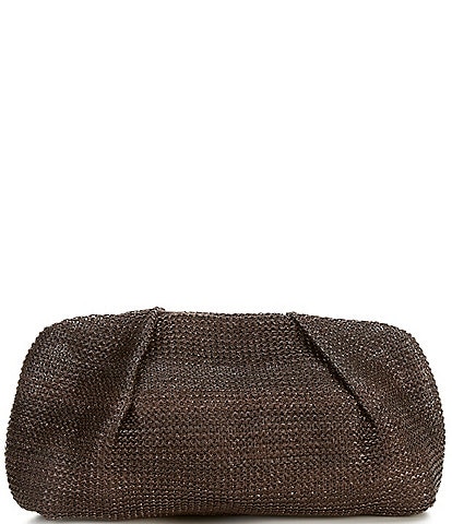 Antonio Melani Fay Straw Clutch