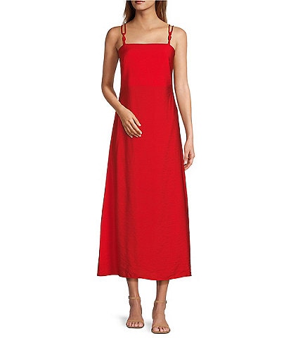 Antonio Melani Isabella Square Neck Sleeveless A-Line Dress