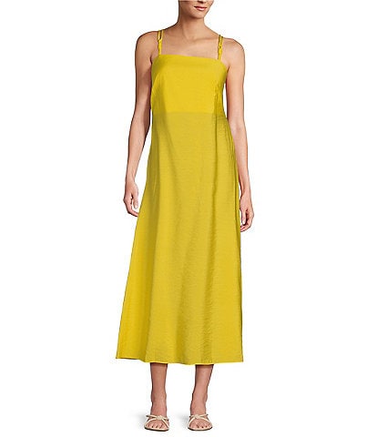 Antonio Melani Isabella Square Neck Sleeveless A-Line Dress