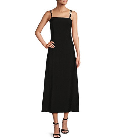 Antonio Melani Isabella Square Neck Sleeveless A-Line Dress