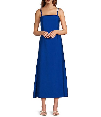 Antonio Melani Isabella Square Neck Sleeveless A-Line Dress