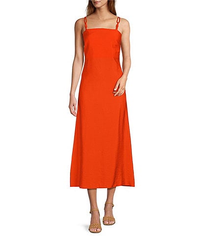 Antonio Melani Isabella Square Neck Sleeveless A-Line Dress