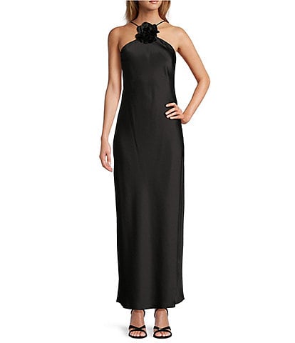 Dillards black maxi outlet dress