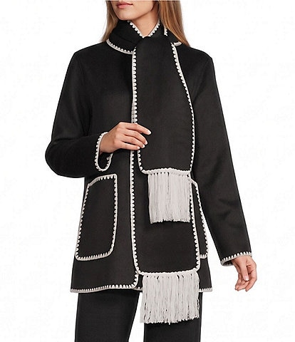 Antonio Melani Kahlani Scarf Coat