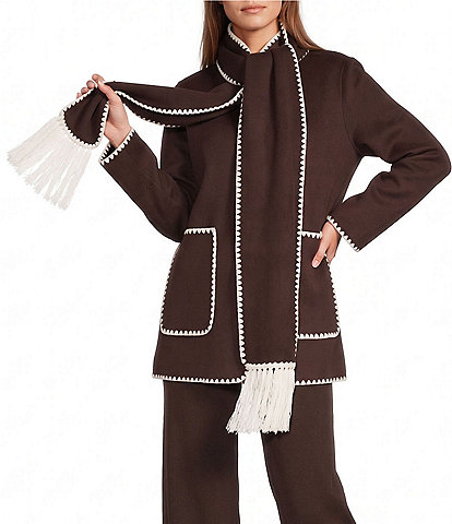 Antonio Melani Kahlani Scarf Coat
