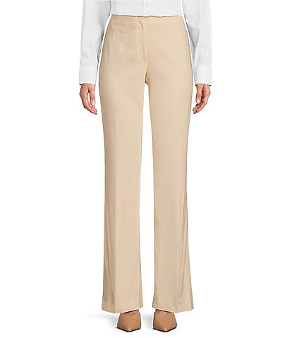 Woman's Camel Contemporary City wide-leg palazzo trousers | PIOMBO