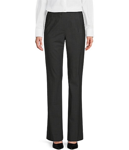 Antonio Melani Kendall Wool Zipper Front Trousers