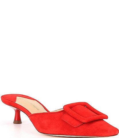 Red pumps dillards online