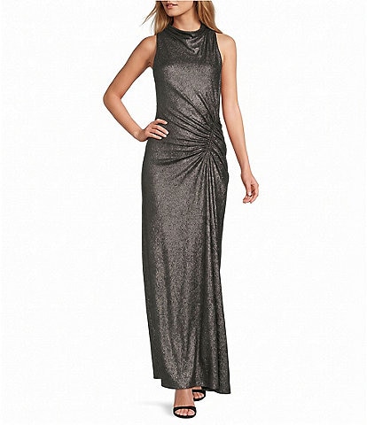 Antonio Melani Kya Foiled Jersey Dress
