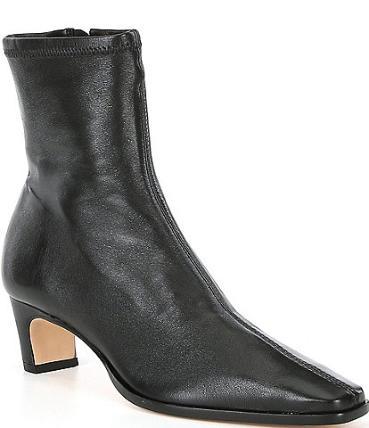 Antonio Melani Mae Stretch Leather Dress Booties