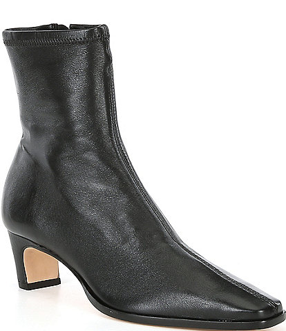 Antonio Melani Mae Stretch Leather Dress Booties