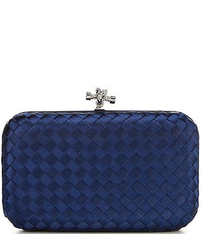Antonio Melani Mini Weave Minaudiere Clutch