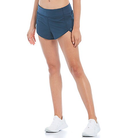 Antonio Melani Active Motion 4-Way Stretch Back Zipper Pocket Moisture Wicking Shorts