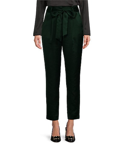 Antonio Melani Kasia Flat Front Slim Straight Leg Pants