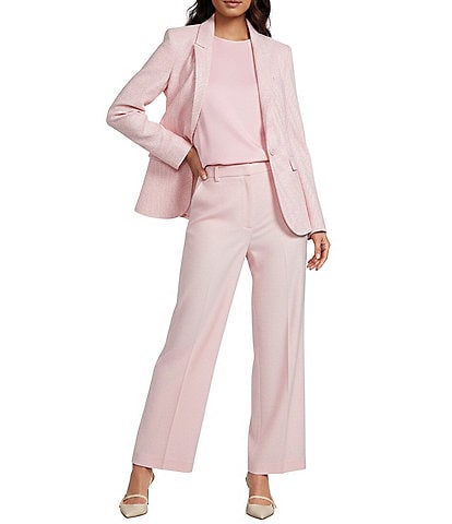 Antonio Melani Remy Notch Lapel One Button Blazer