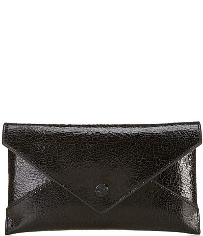 Antonio Melani Sarah Metallic Envelope Clutch